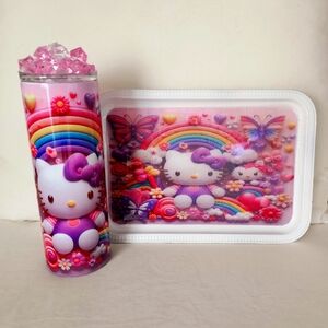 HK Tumbler and Tray